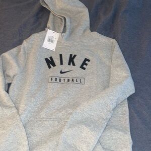 Never worn boys XL gray hoodie